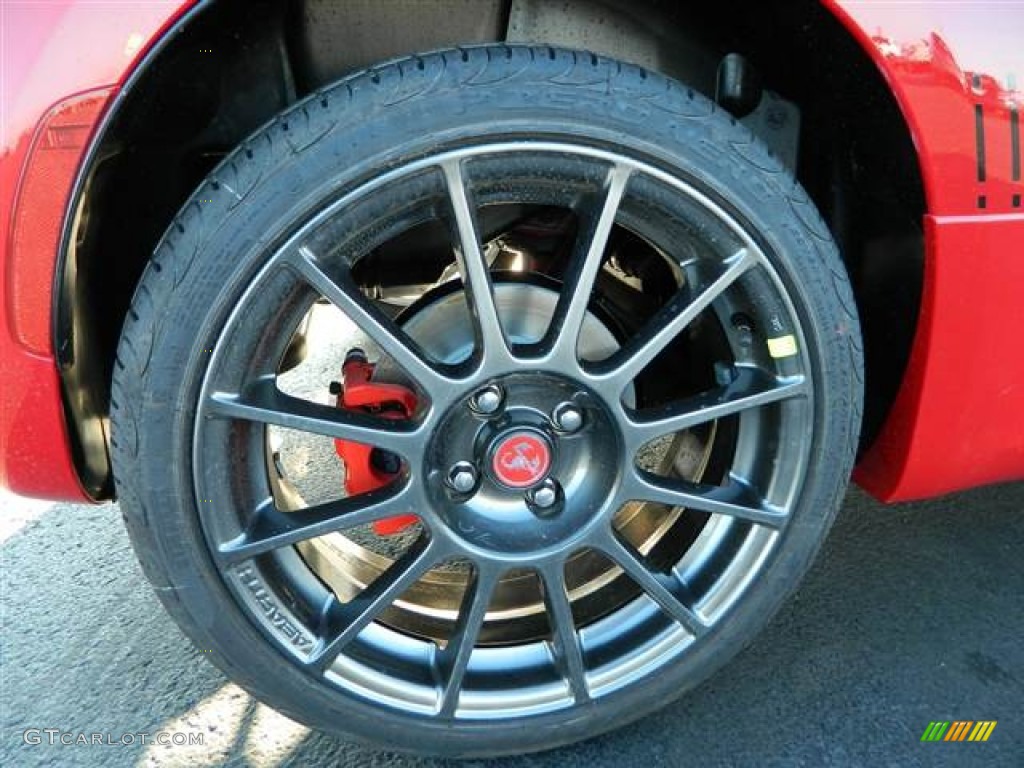 2013 Fiat 500 Abarth Wheel Photo #75300430