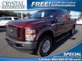 2009 Royal Red Metallic Ford F250 Super Duty Cabelas Edition Crew Cab 4x4  photo #1