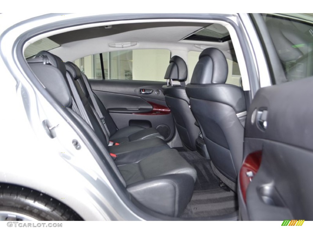 2009 Lexus GS 450h Hybrid Rear Seat Photo #75301513