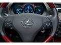 2009 Lexus GS Black Interior Steering Wheel Photo