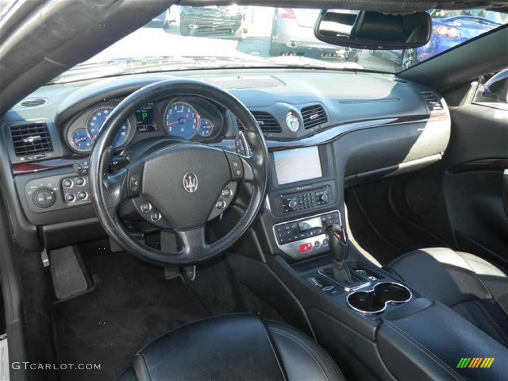 Nero Interior 2010 Maserati GranTurismo Convertible GranCabrio Photo #75302375