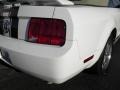 2006 Performance White Ford Mustang V6 Premium Convertible  photo #14