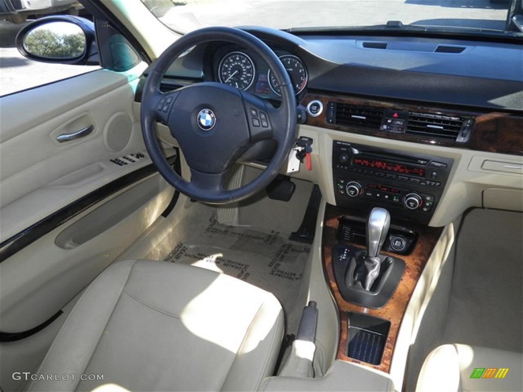 2007 3 Series 335i Sedan - Black Sapphire Metallic / Beige Dakota Leather photo #31