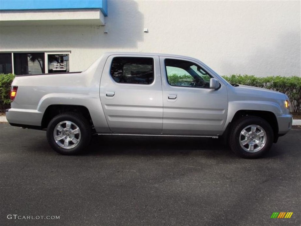 Alabaster Silver Metallic 2013 Honda Ridgeline RTS Exterior Photo #75303991