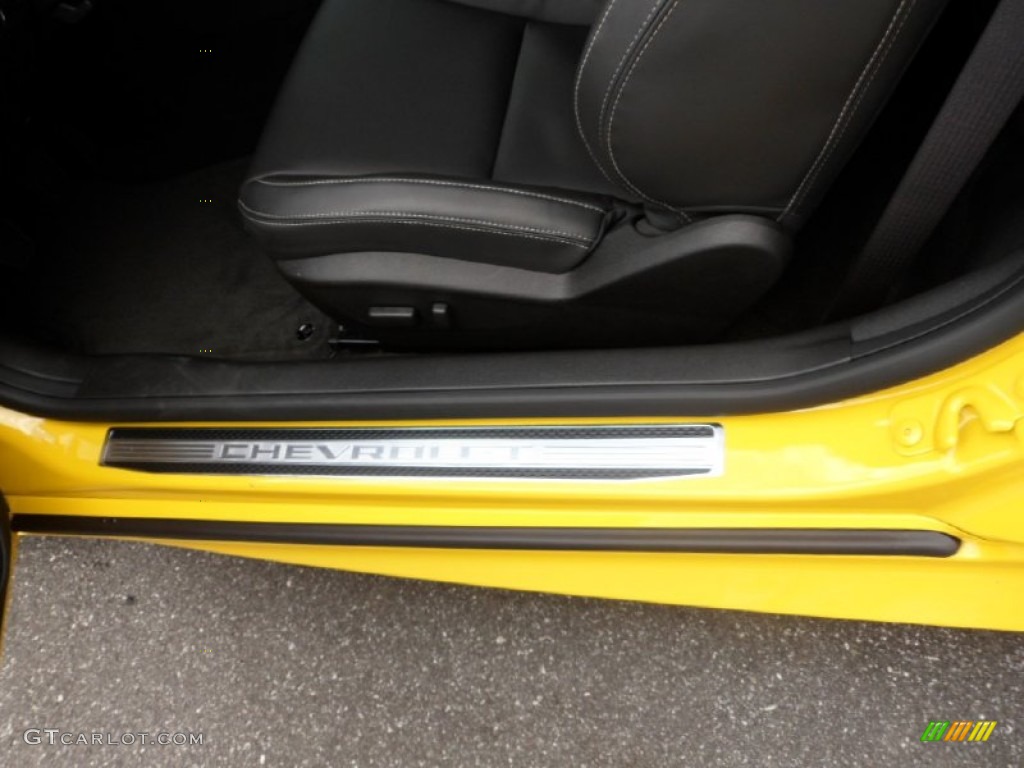 2012 Camaro SS/RS Coupe - Rally Yellow / Black photo #15
