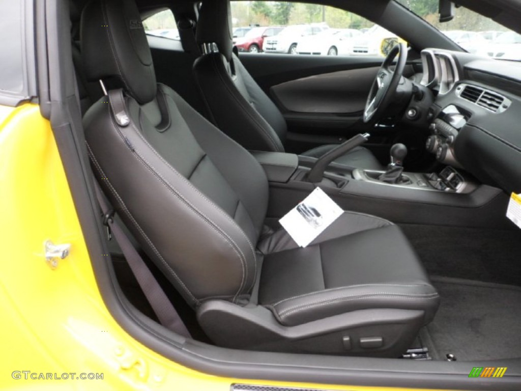 Black Interior 2012 Chevrolet Camaro SS/RS Coupe Photo #75304189