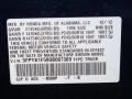 588P: Obsidian Blue Pearl 2013 Honda Ridgeline RTL Color Code