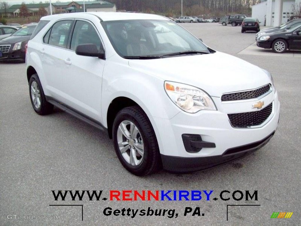 2013 Equinox LS AWD - Summit White / Jet Black photo #1