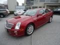 2008 Crystal Red Cadillac STS V8  photo #2