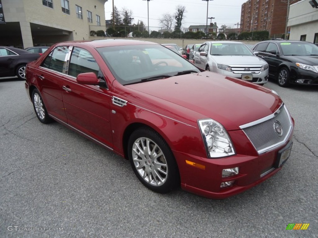 2008 STS V8 - Crystal Red / Light Gray photo #4