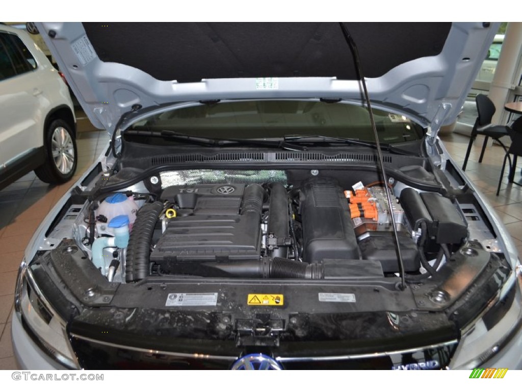 2013 Volkswagen Jetta Hybrid SEL 1.4 Liter Turbocharged Stratified Injection DOHC 16-Valve 4 Cylinder Gasoline/Electric Hybrid Engine Photo #75308148