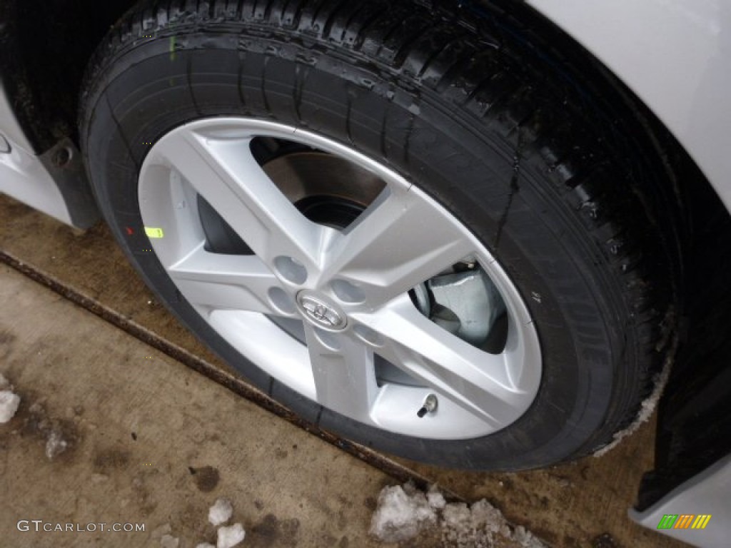 2013 Camry SE - Classic Silver Metallic / Black photo #8