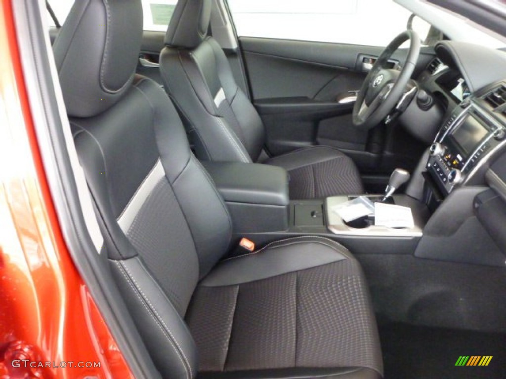 Black Interior 2013 Toyota Camry SE V6 Photo #75308544