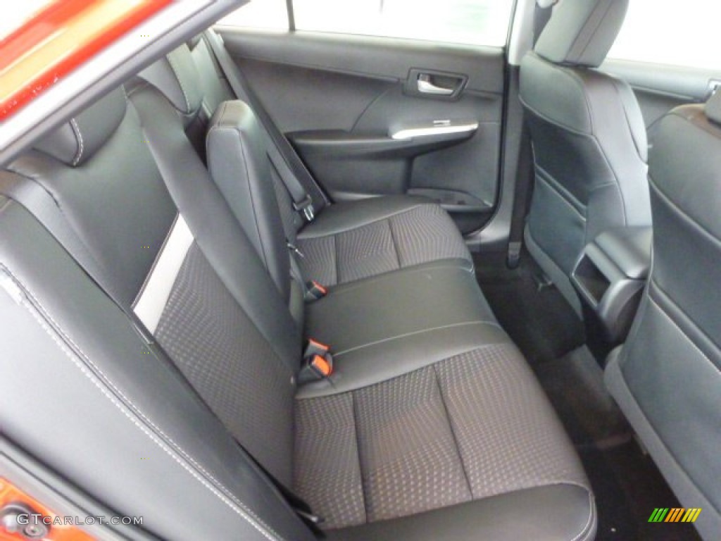 Black Interior 2013 Toyota Camry SE V6 Photo #75308568