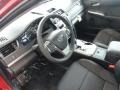 Black 2013 Toyota Camry SE V6 Interior Color