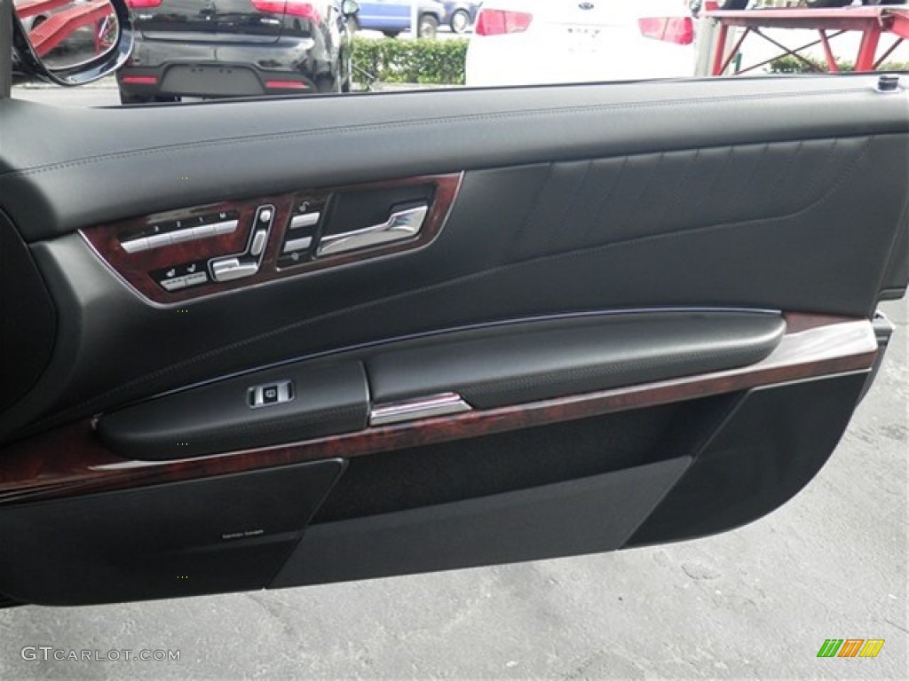 2008 Mercedes-Benz CL 600 Black Door Panel Photo #75309795