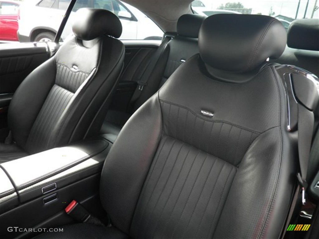 Black Interior 2008 Mercedes-Benz CL 600 Photo #75309841