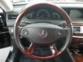 2008 Mercedes-Benz CL Black Interior Steering Wheel Photo