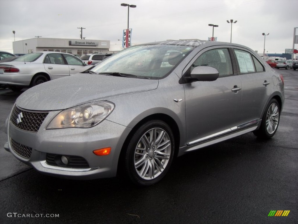 Platinum Silver Metallic 2012 Suzuki Kizashi Sport GTS AWD Exterior Photo #75309927