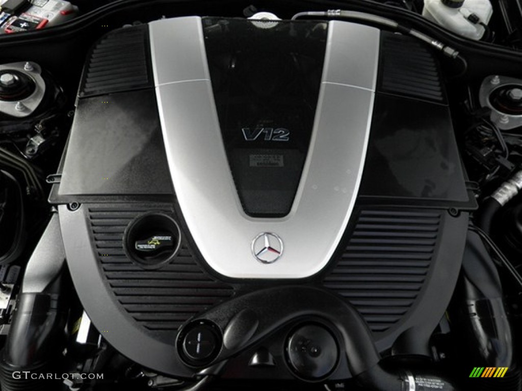 2008 Mercedes-Benz CL 600 5.5L Turbocharged SOHC 36V V12 Engine Photo #75310007