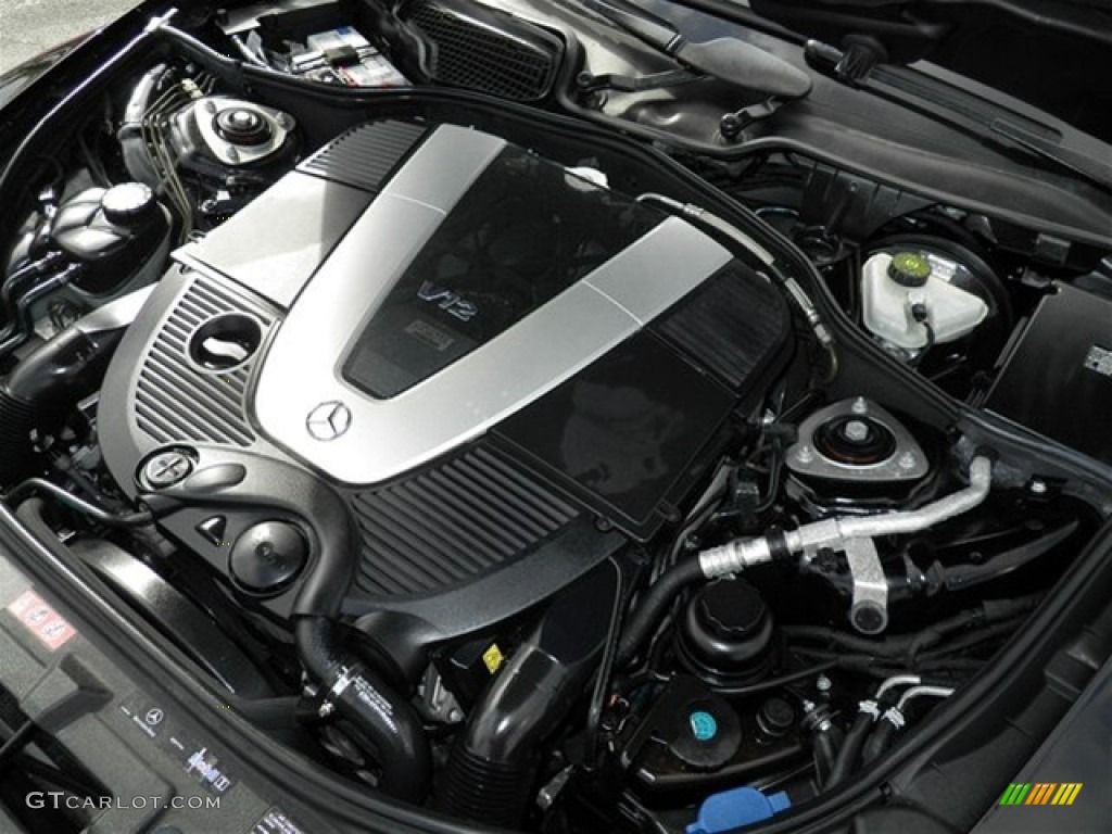 2008 Mercedes-Benz CL 600 5.5L Turbocharged SOHC 36V V12 Engine Photo #75310015