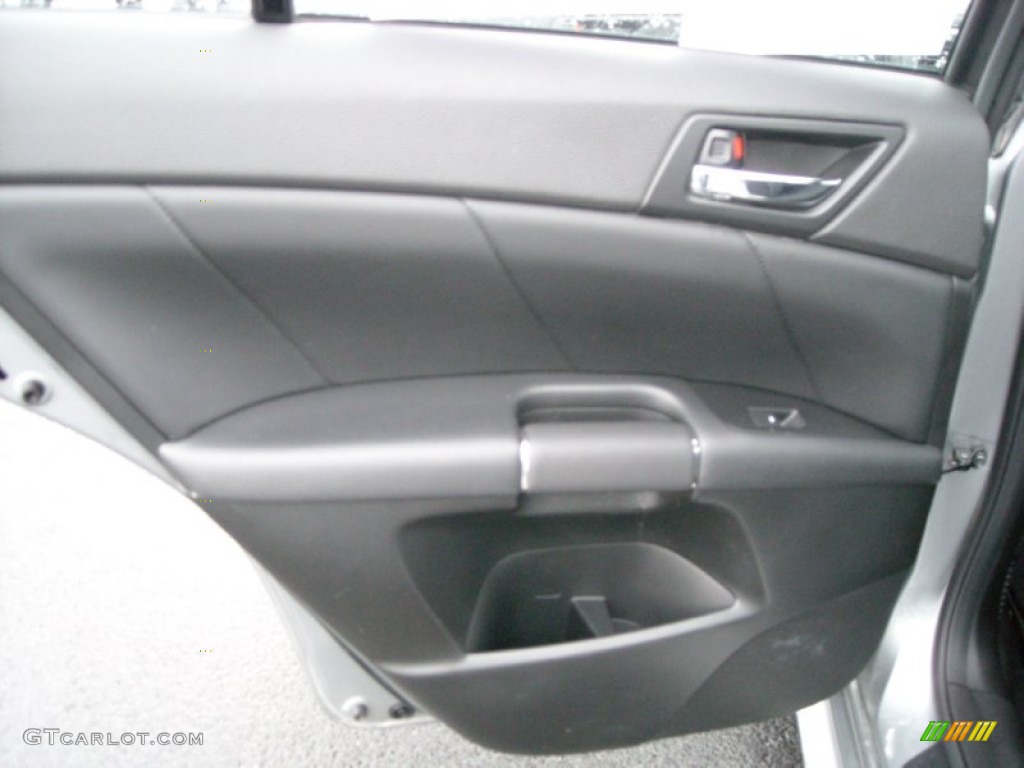 2012 Suzuki Kizashi Sport GTS AWD Black Door Panel Photo #75310296