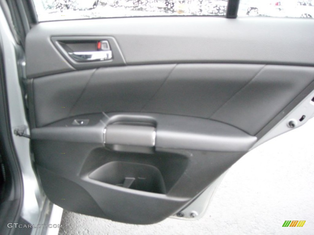 2012 Suzuki Kizashi Sport GTS AWD Black Door Panel Photo #75310314