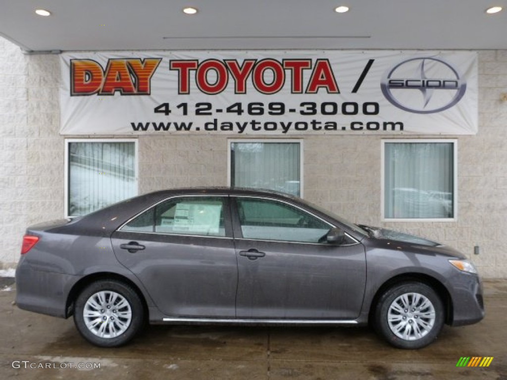 2013 Camry LE - Magnetic Gray Metallic / Ash photo #1