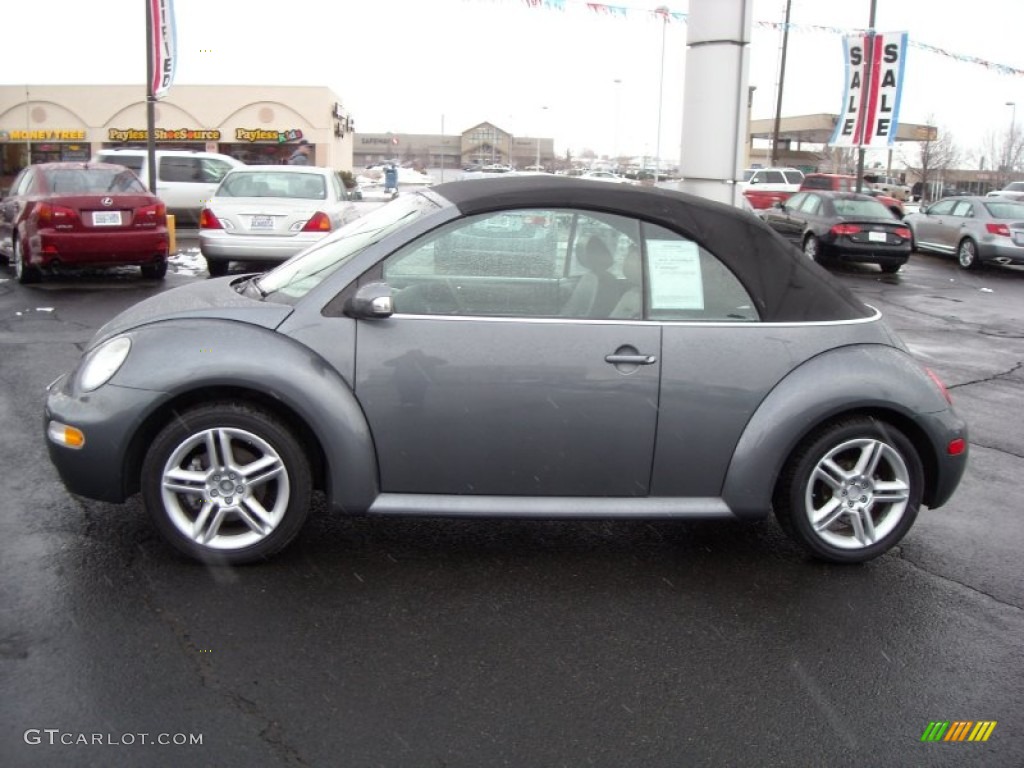 Platinum Grey Metallic 2004 Volkswagen New Beetle GLS 1.8T Convertible Exterior Photo #75310605
