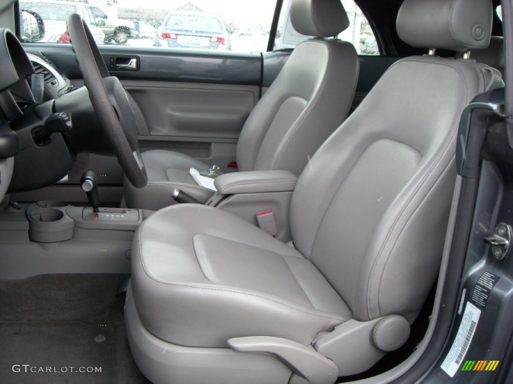 2004 Volkswagen New Beetle GLS 1.8T Convertible Front Seat Photo #75310632