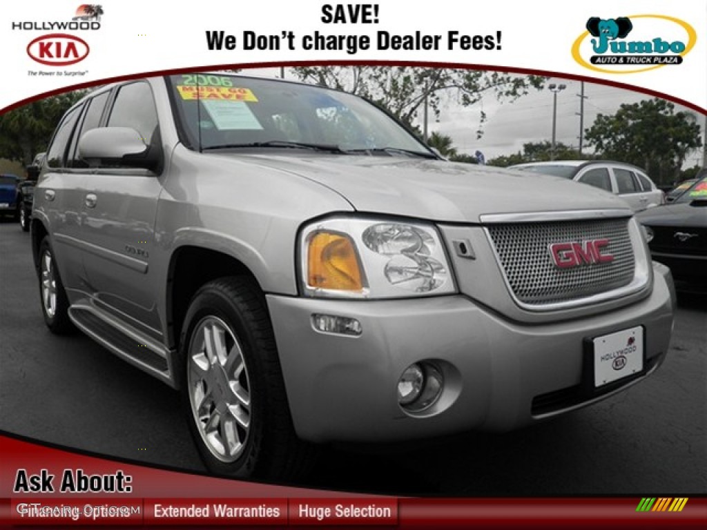 2006 Envoy Denali - Liquid Silver Metallic / Ebony Black photo #1