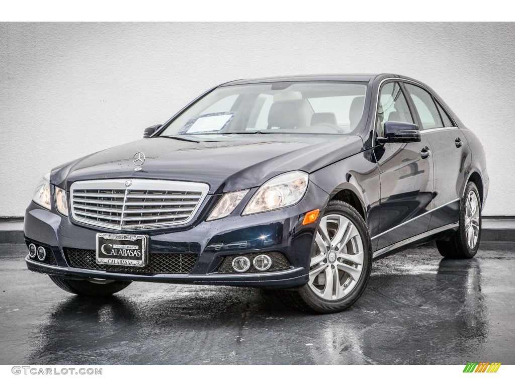 Capri Blue Metallic 2011 Mercedes-Benz E 350 Sedan Exterior Photo #75310917