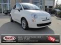 2012 Bianco (White) Fiat 500 c cabrio Pop  photo #1