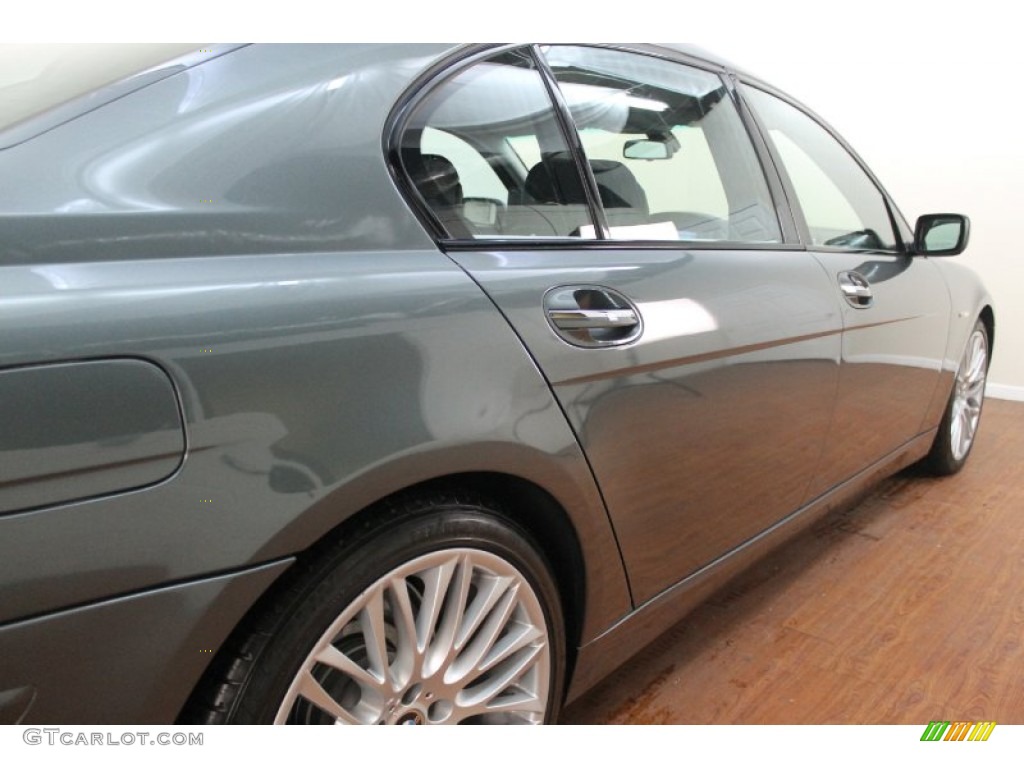 2008 7 Series 750Li Sedan - Titanium Grey Metallic / Black photo #8