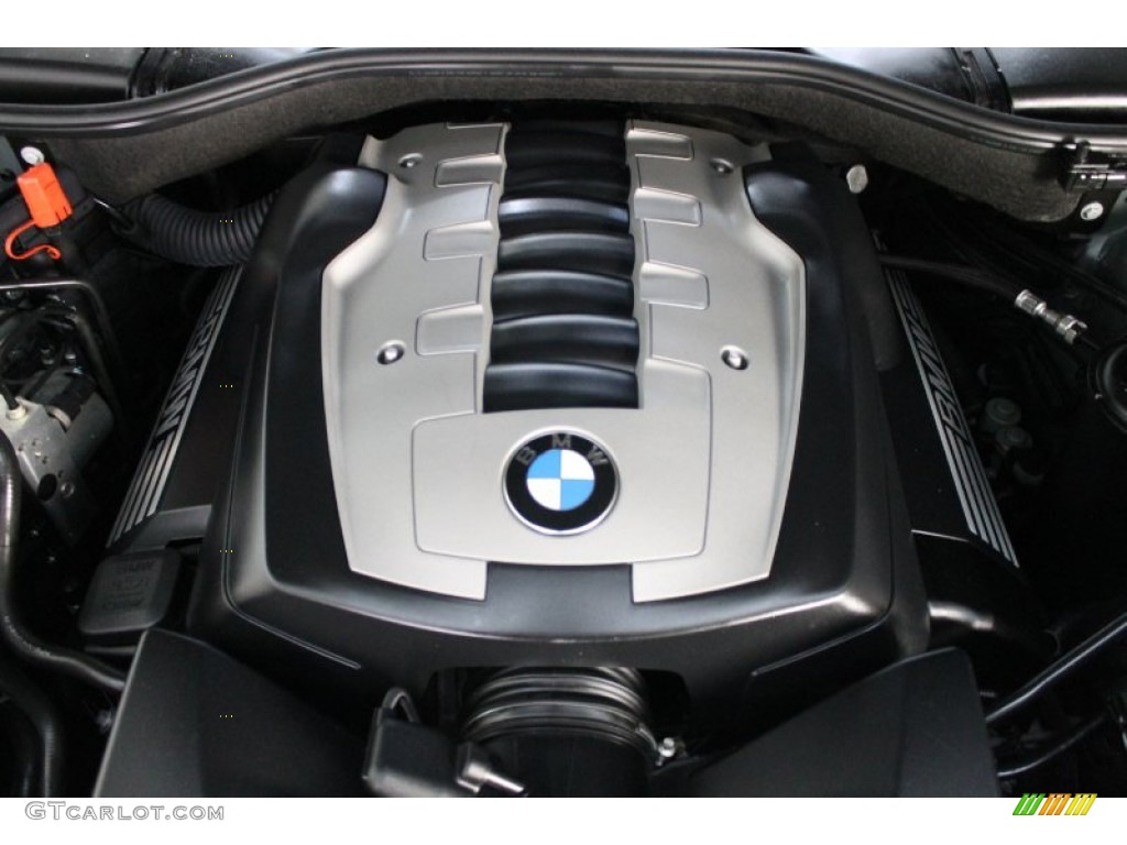 2008 7 Series 750Li Sedan - Titanium Grey Metallic / Black photo #14