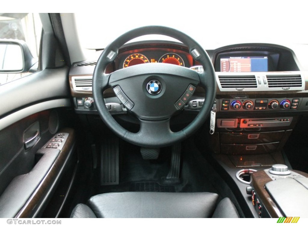 2008 7 Series 750Li Sedan - Titanium Grey Metallic / Black photo #34