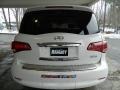 2011 Moonlight White Infiniti QX 56 4WD  photo #3