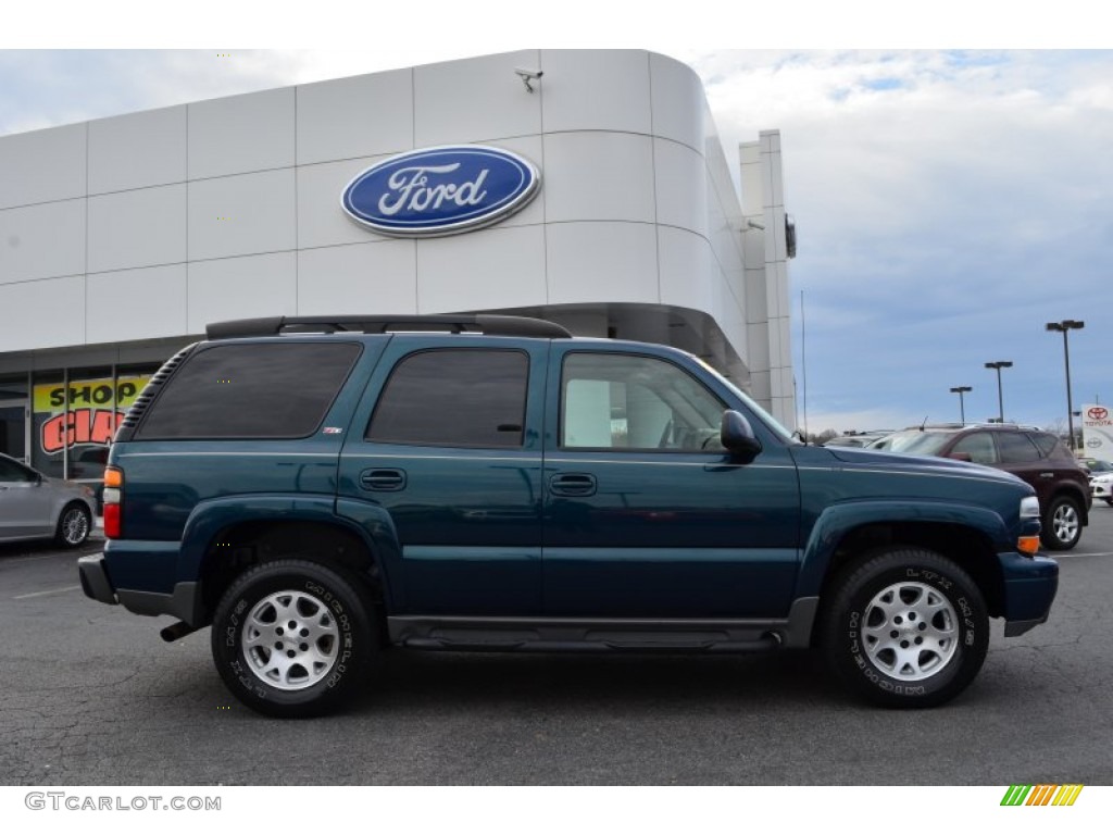 2006 Tahoe Z71 4x4 - Bermuda Blue Metallic / Tan/Neutral photo #2