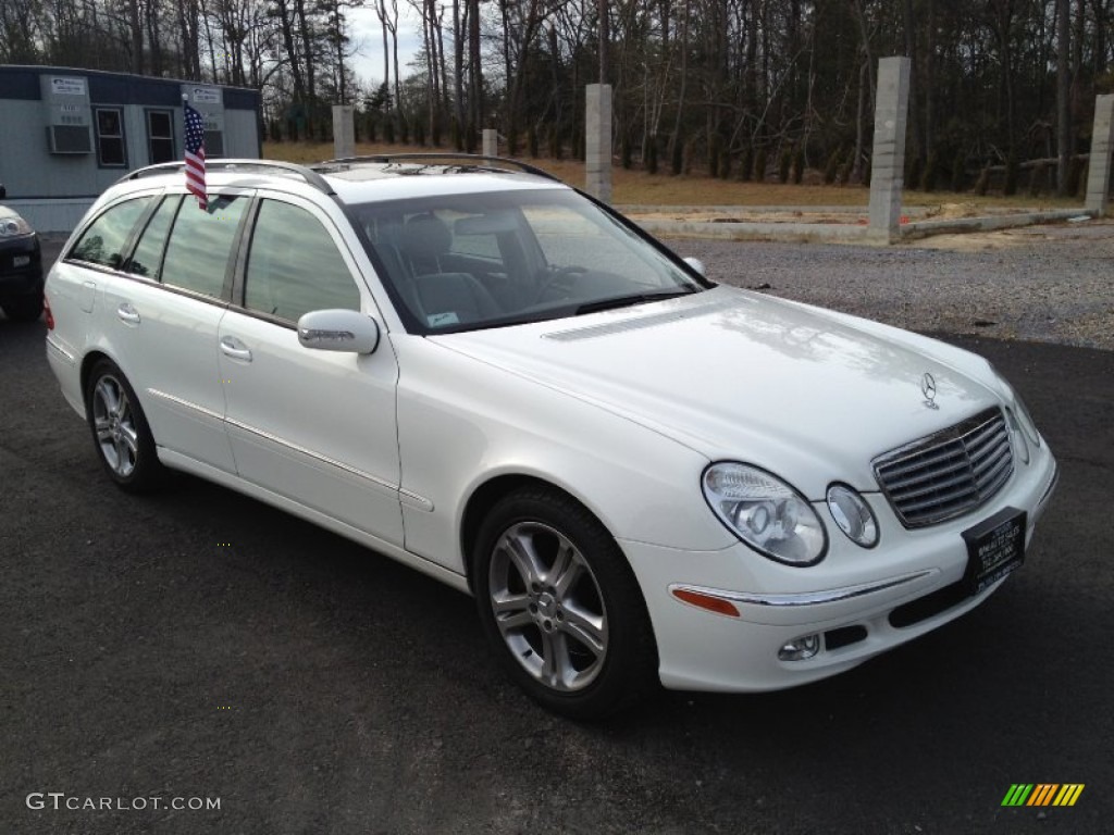Alabaster White 2005 Mercedes-Benz E 500 4Matic Wagon Exterior Photo #75314733