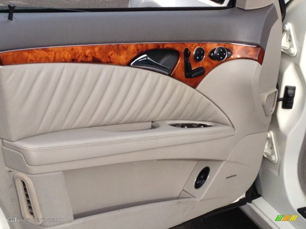 2005 Mercedes-Benz E 500 4Matic Wagon Ash Door Panel Photo #75315109
