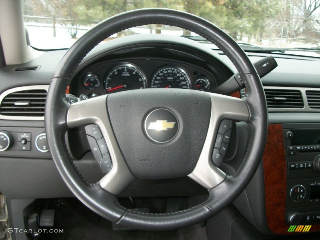 2012 Suburban LT 4x4 - Gold Mist Metallic / Ebony photo #12