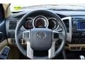 Sand Beige 2013 Toyota Tacoma Double Cab Steering Wheel