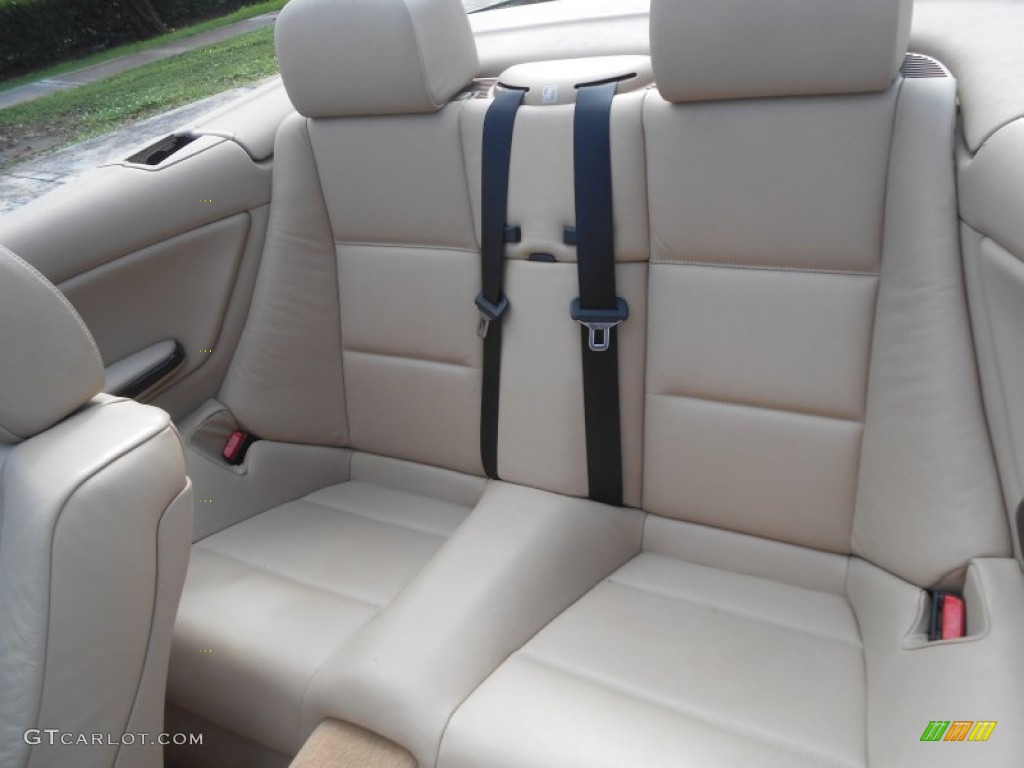 2003 BMW 3 Series 330i Convertible Rear Seat Photo #75315731