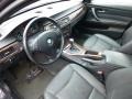 Black 2006 BMW 3 Series 330xi Sedan Interior Color