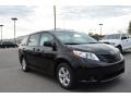 2013 Black Toyota Sienna V6  photo #7