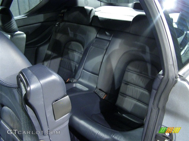 2001 Ferrari 456M GTA 2001 Ferrari 456MGTA, Silver / Blue, Back Seats Photo #75318