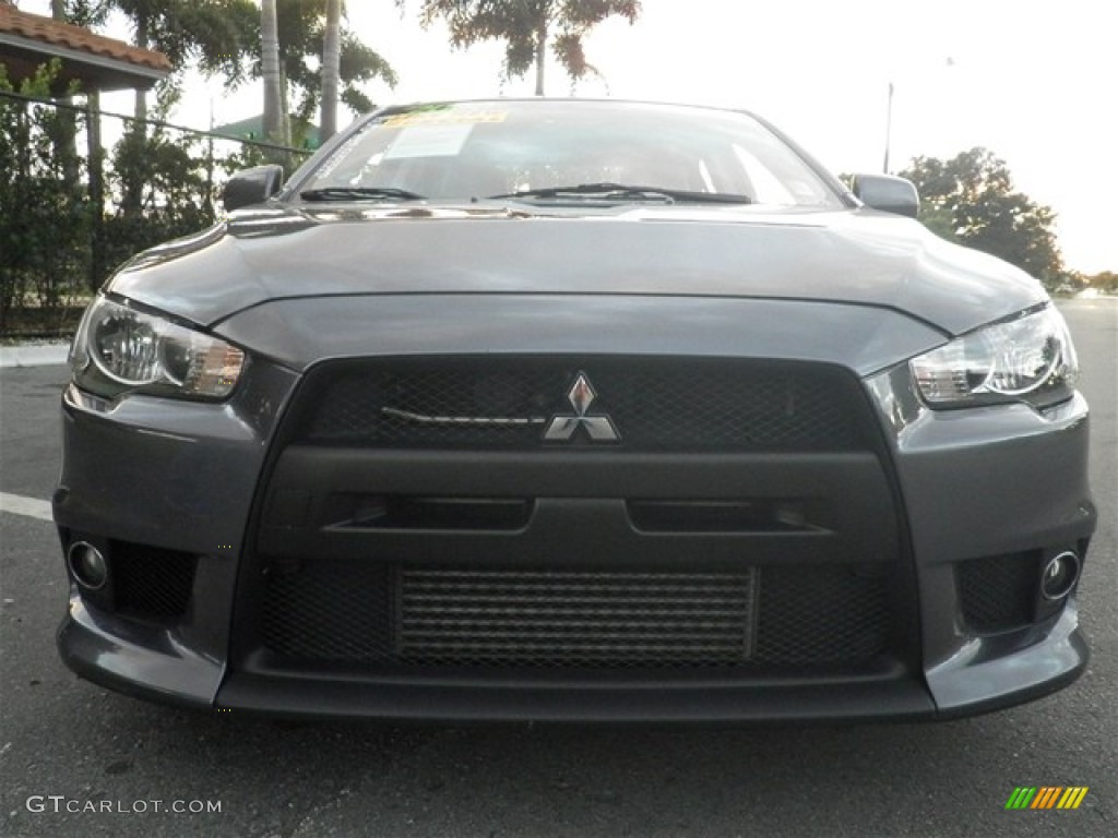 Graphite Gray Pearl 2008 Mitsubishi Lancer Evolution GSR Exterior Photo #75317411
