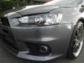 2008 Graphite Gray Pearl Mitsubishi Lancer Evolution GSR  photo #5