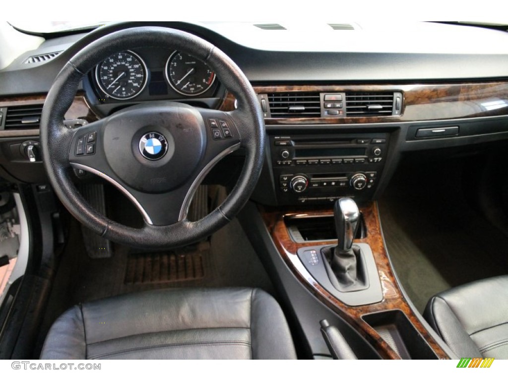 2009 3 Series 328xi Coupe - Titanium Silver Metallic / Black photo #7