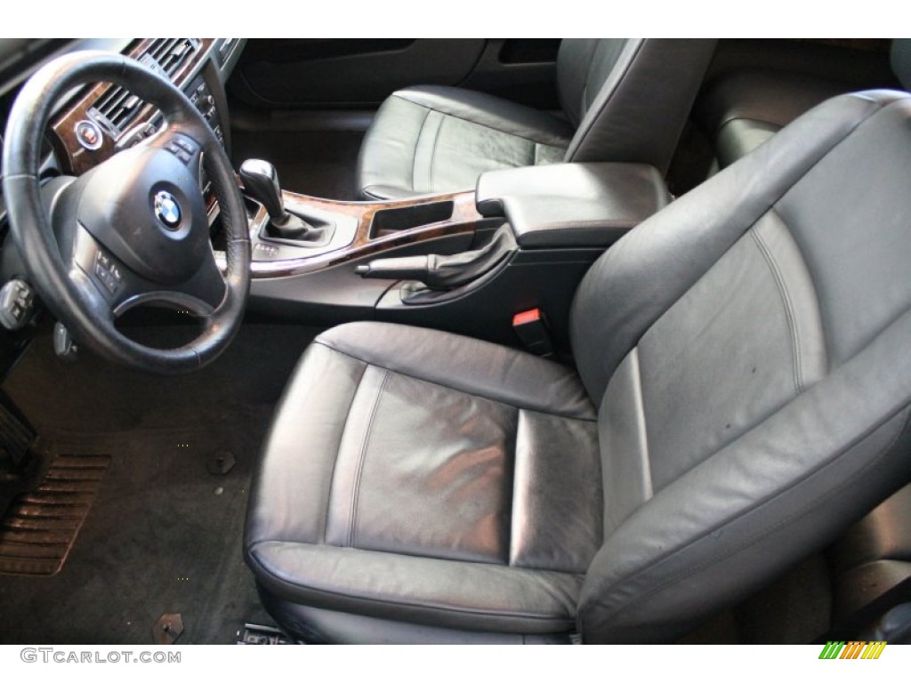 2009 3 Series 328xi Coupe - Titanium Silver Metallic / Black photo #9